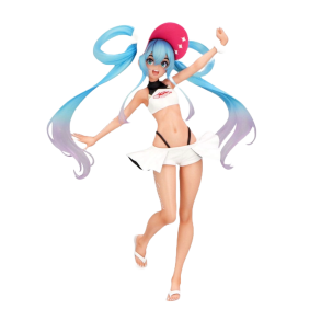 Hatsune Miku GT Project Trio-Try-iT PVC Statue Racing Miku 2024 Summer Holiday Ver. 23 cm