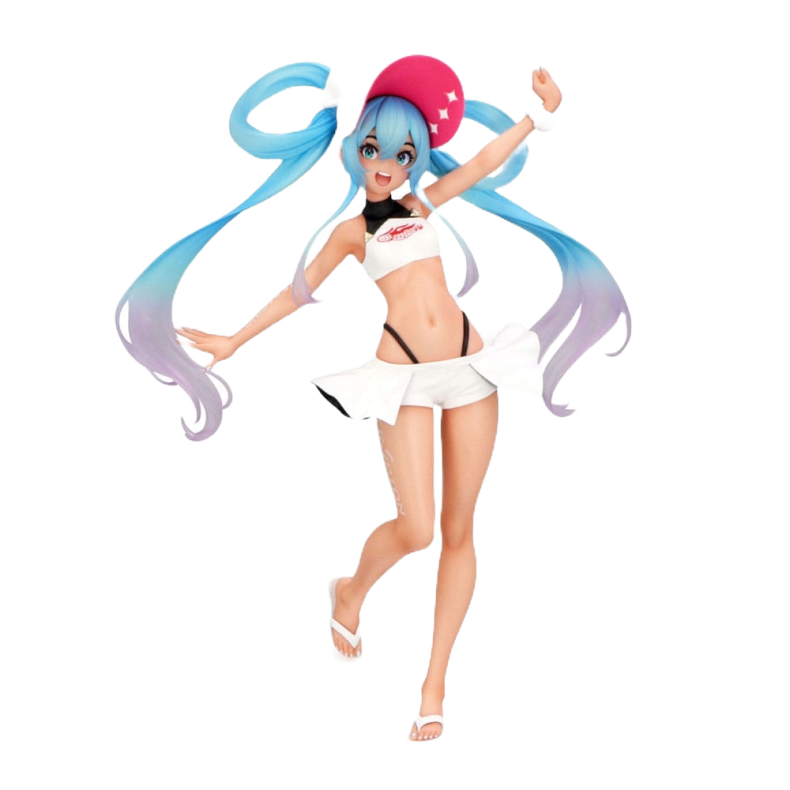 Hatsune Miku GT Project Trio-Try-iT PVC Statue Racing Miku 2024 Summer Holiday Ver. 23 cm