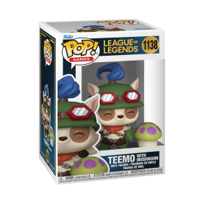 League of Legends POP!&Buddy Games Vinyl Figure Teemo w/Shroom 9 cm