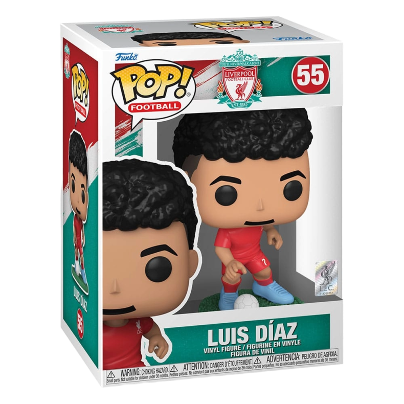 Liverpool F.C. POP! Football Vinyl Figure Luis D�az 9 cm