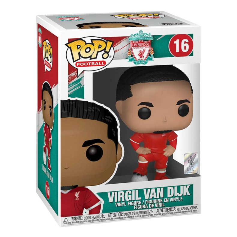 Liverpool F.C. POP! Football Vinyl Figure Virgil van Dijk 9 cm