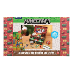Minecraft Advent Calendar Keepsake Box Advent Calendar