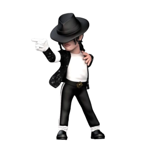 Michael Jackson Minix Figure Billie Jean 12 cm
