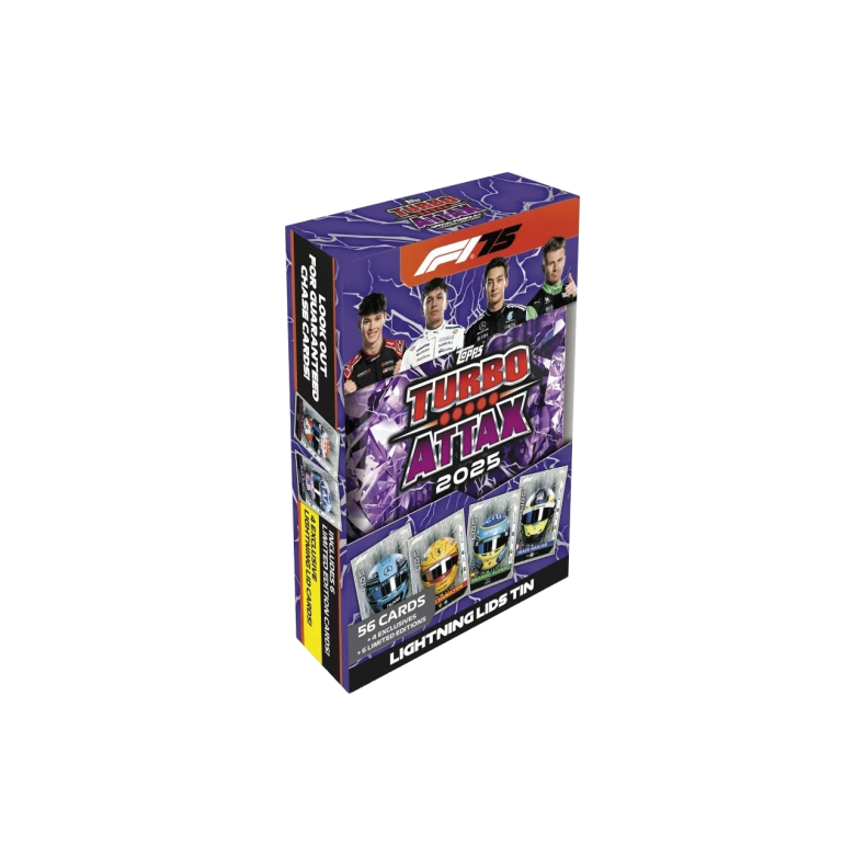 Formula 1 TCG : Turbo Attax 2025/2026 - Lightning Lids Tin