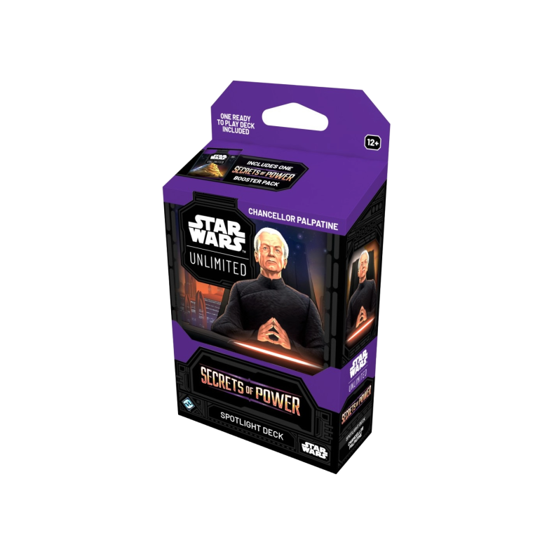 Star Wars Unlimited - Secret of Power (Set 6) Spotlight Deck Chancellor Palpatine