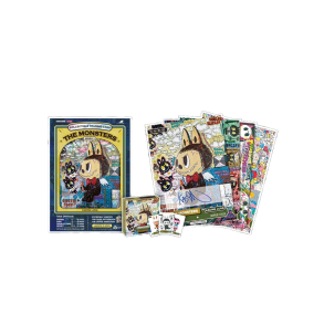How2work Labubu: Collectible Trading Cards - The Monsters Series 3 -  Display (10 Pakker)