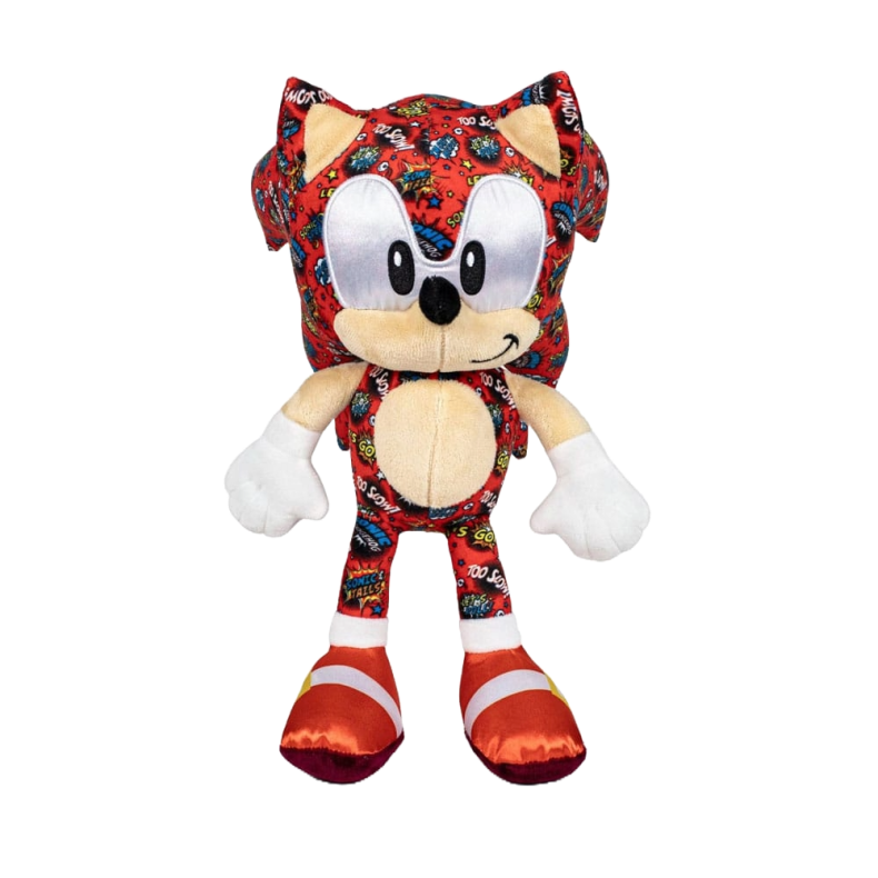 Sonic the Hedgehog Plush Figure Sonic Pop Comic 30 cm
