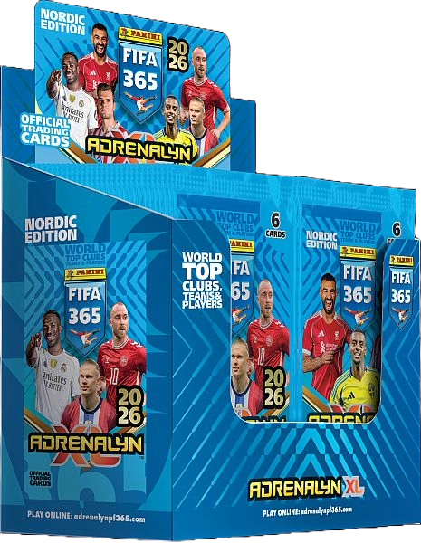 Panini FIFA 365 2026 - Booster Display - Fodboldkort - CardstoreCPH.dk