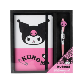 Sanrio Notebook with Pen Gift Set Kuromi