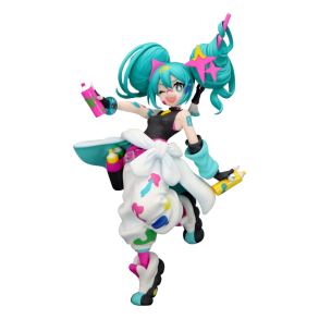 Hatsune Miku Trio-Try-iT PVC Statue Miku Paint Girl 19 cm