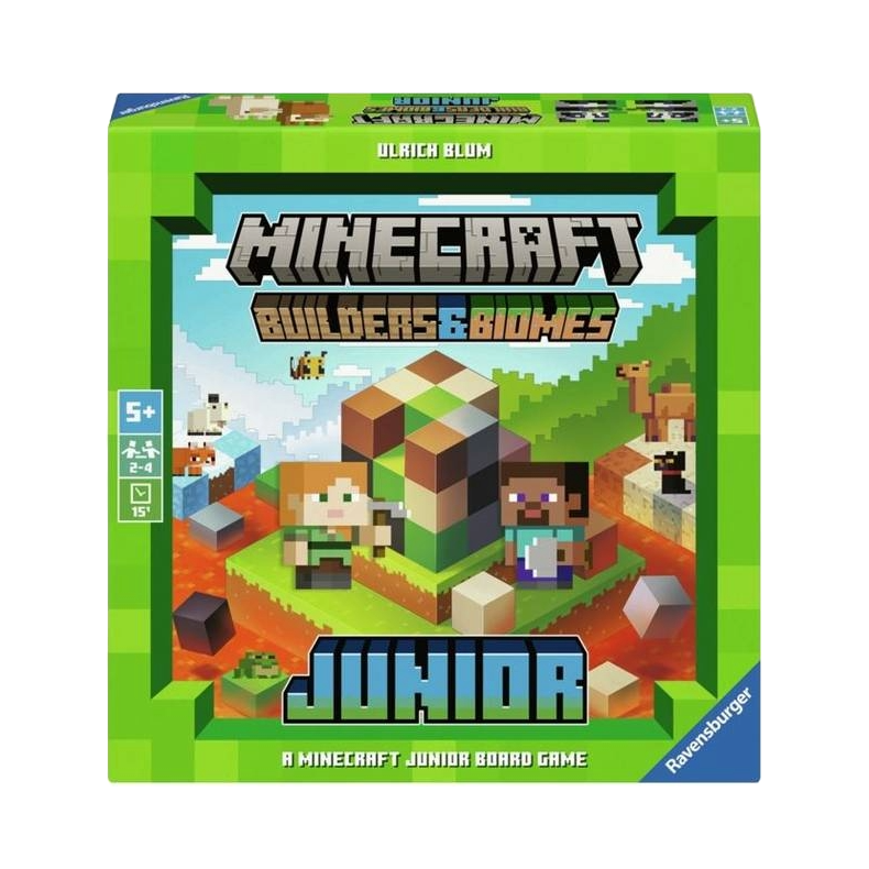 Ravensburger Minecraft Builders &amp; Biomes Junior