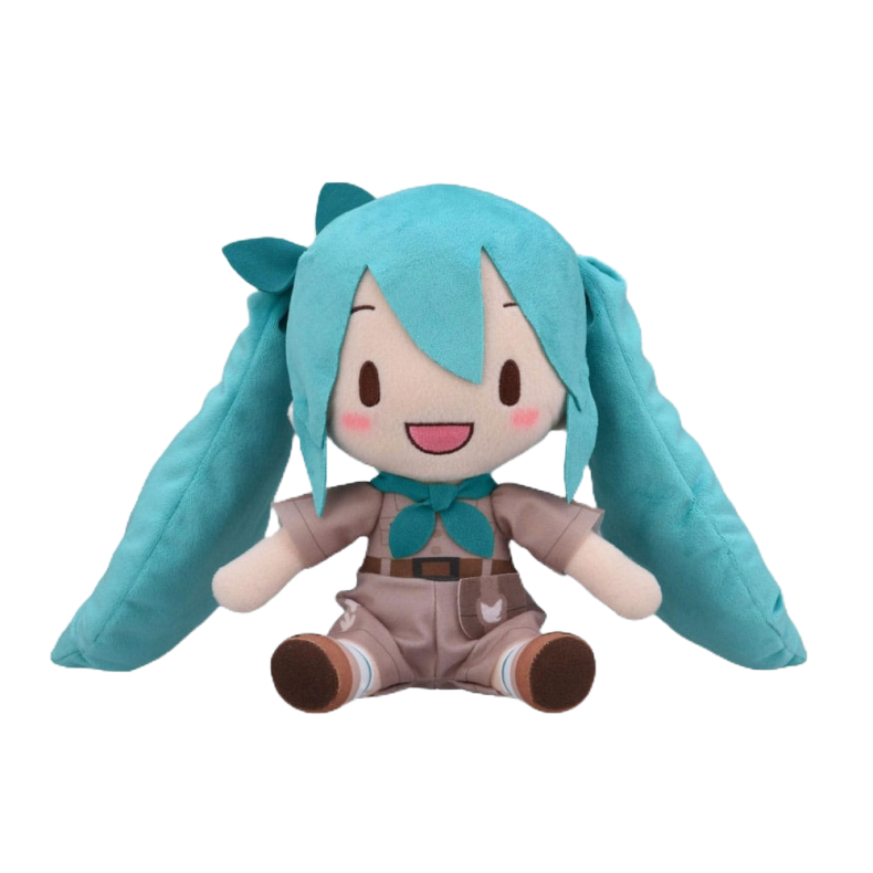 Hatsune Miku Fuwa Petit Plush Figure Hatsune Miku Going Out Series Zoo Ver. M 22 cm