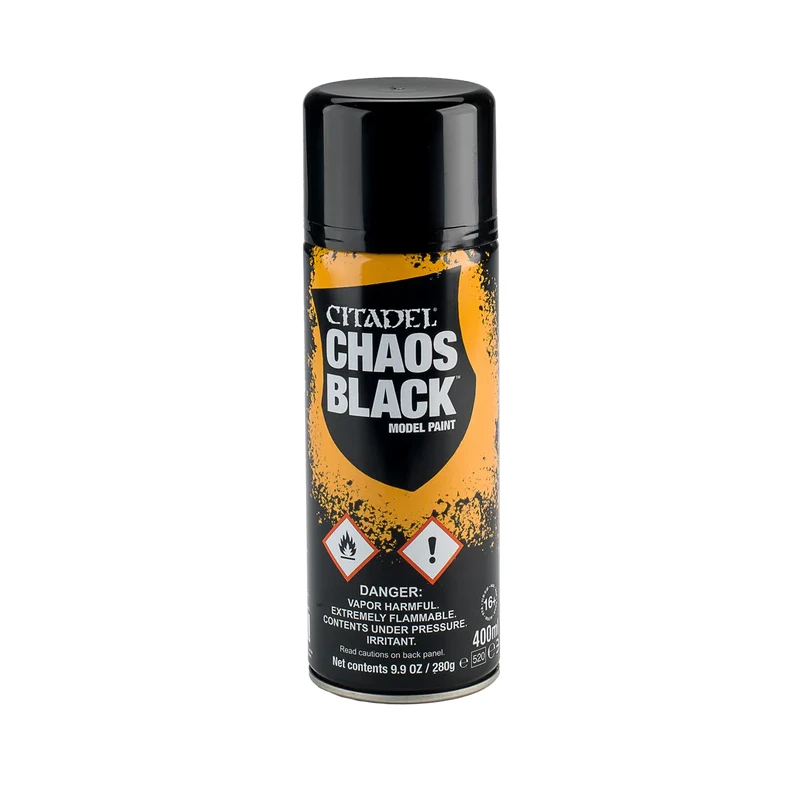 Citadel: Chaos Black Spray - 400ml