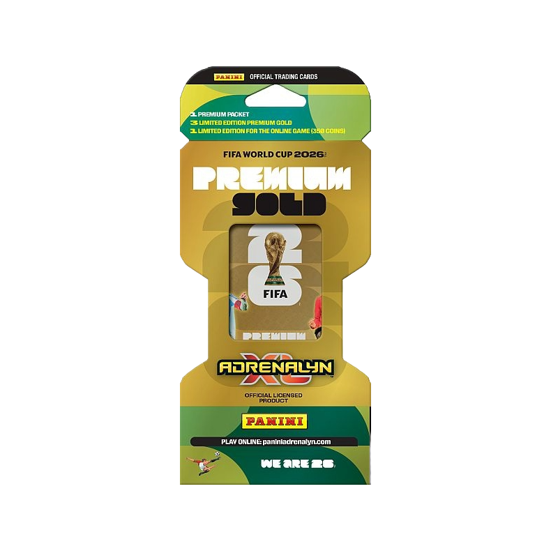 Panini World Cup 2026 Premium Gold Booster