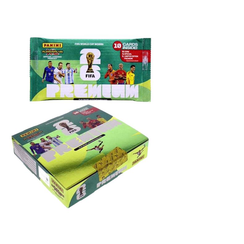 Panini World Cup 2026 Premium Booster Box (10 Pakker)