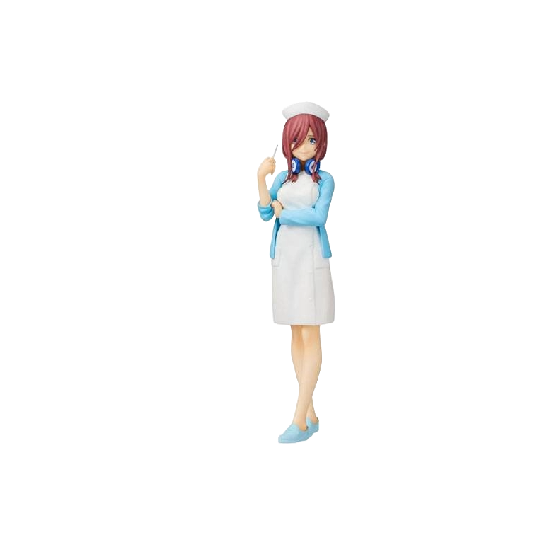 The Quintessential Quintuplets 2 SPM PVC Statue Miku Nakano Nurse Ver. 21 cm