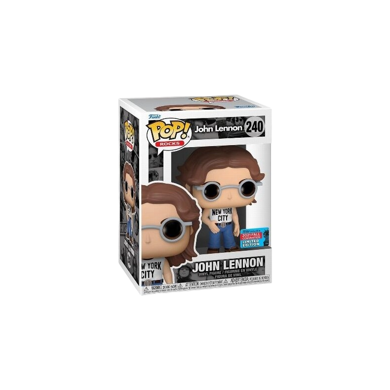 FUNKO POP! ROCKS: JOHN LENNON - JOHN LENNON (NYC SHIRT)