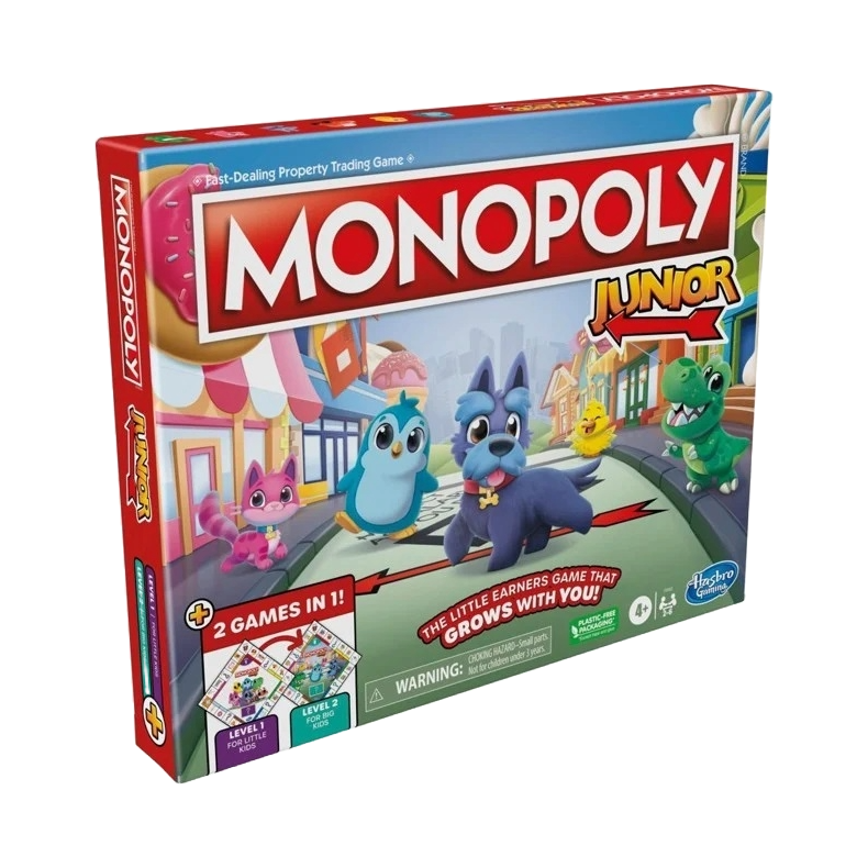 Monopoly Junior (2 spil i 1) (DK/NO)