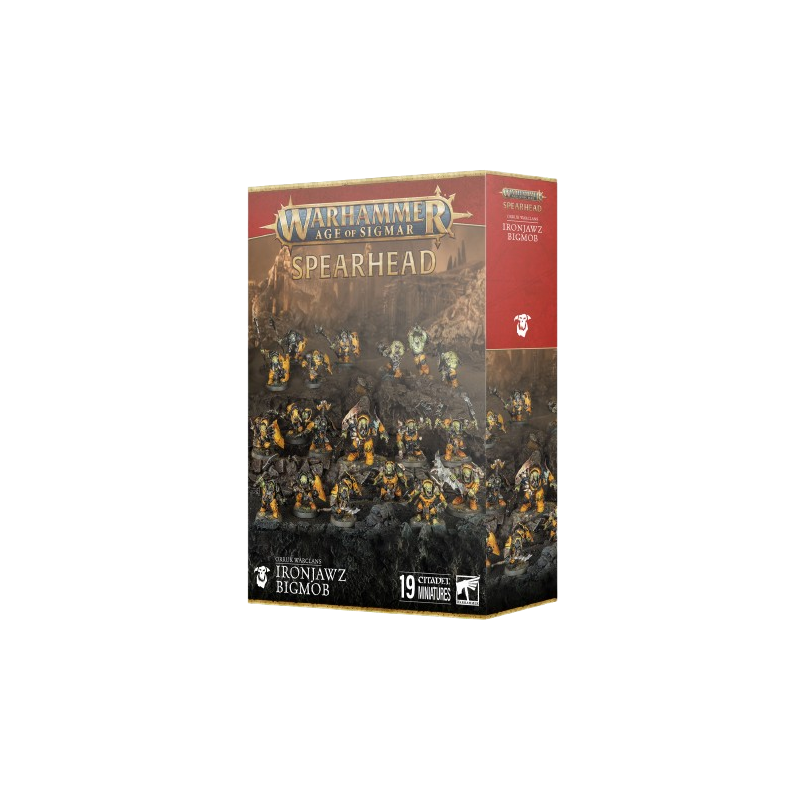 SPEARHEAD:ORRUK WARCLANS IRONJAWZ BIGMOB