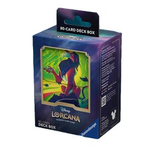 Disney lorcana TCG Deck Box Scar