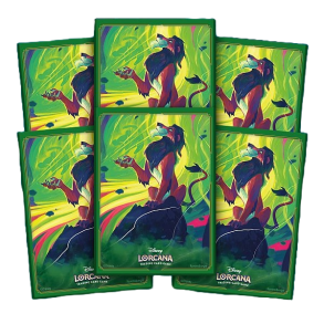 Disney lorcana TCG Sleeves Scar