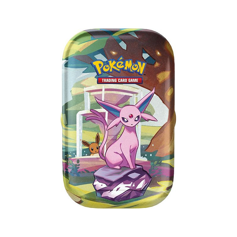 Pokemon Tin Kasse - Scarlet &amp; Violet: Prismatic Evolutions Mini Tin: Espeon