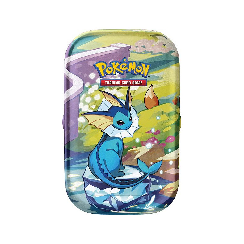 Pokemon Tin Kasse - Scarlet &amp; Violet: Prismatic Evolutions Mini Tin: Vaporeon