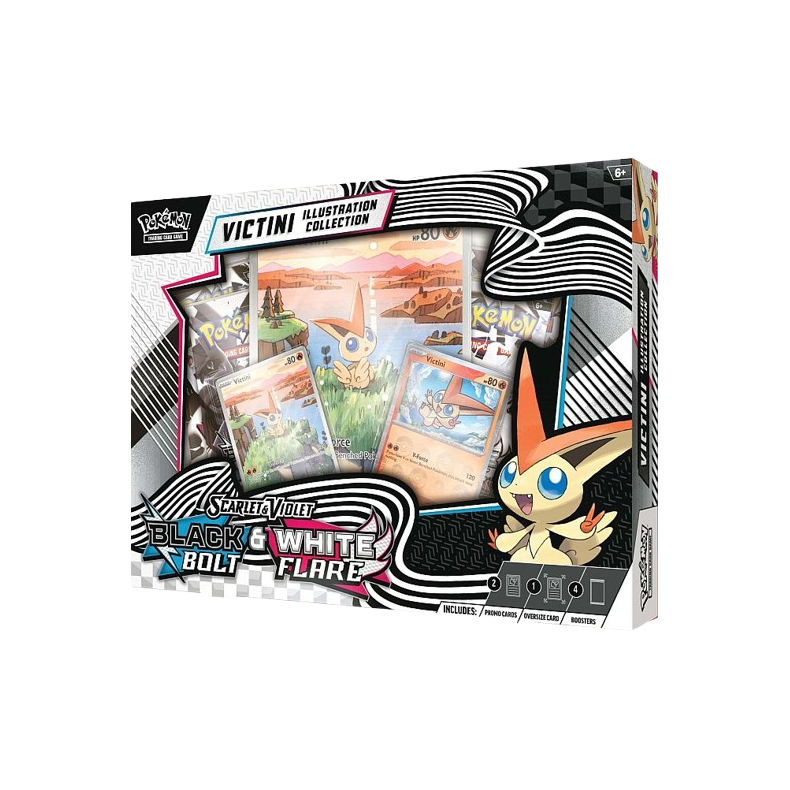 Black Bolt &amp; White Flare - Unova Victini Illustration Collection