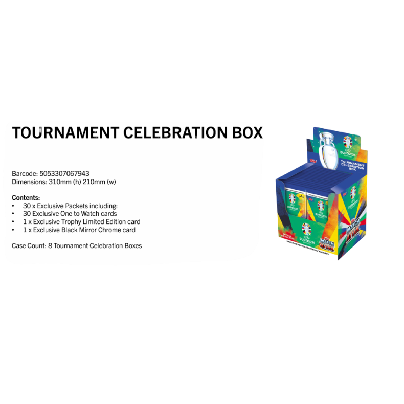 Topps Match Attax - Euro 2024 - Tournament Celebrations Box