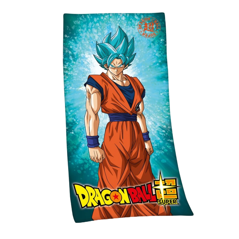 Dragon Ball Super Towel Super Saiyan God Super Saiyan Son Goku 150 x 75 cm